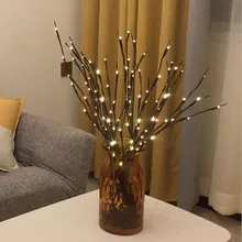 LED Lights Willow Branch Lamp 20 LEDs Fairy String Light Battery Powered For Home Party Cafe Shop Christmas Decoration Lights LED Lights Willow Branch Lamp 20 LEDs Fairy String Light Battery Powered For Home Party Cafe Shop Christmas Decoration Lights