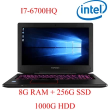 P6-07 8G DDR4 RAM 256G SSD 1000G HDD i7 6700HQ AMD Radeon RX560 NVIDIA GeForce GTX 1060 4GB 15.6 gaming laptop"