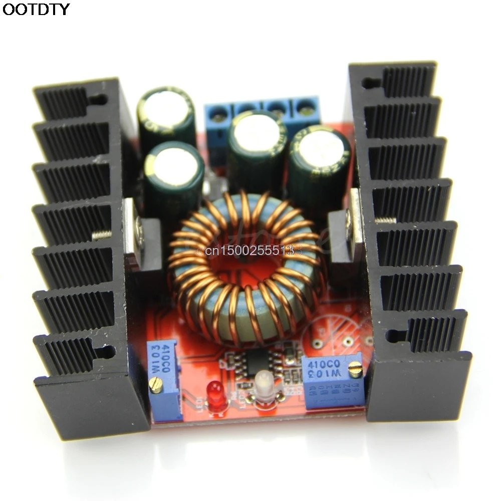 200W 10A Adjustable CC CV Step Down Buck Converter DC 7-32V for Battery LED