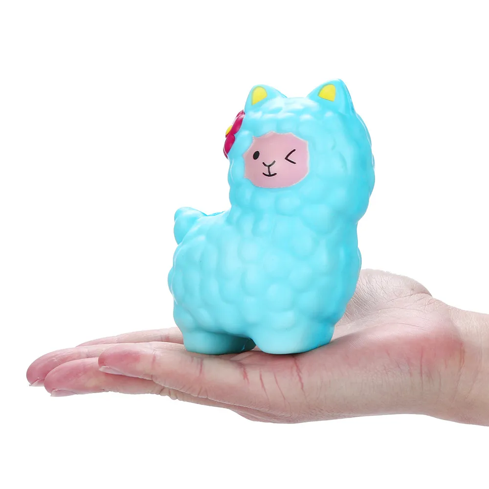 2019 Kawaii Squishies очаровательные Llamas Альпака медленно восстанавливающие фрукты