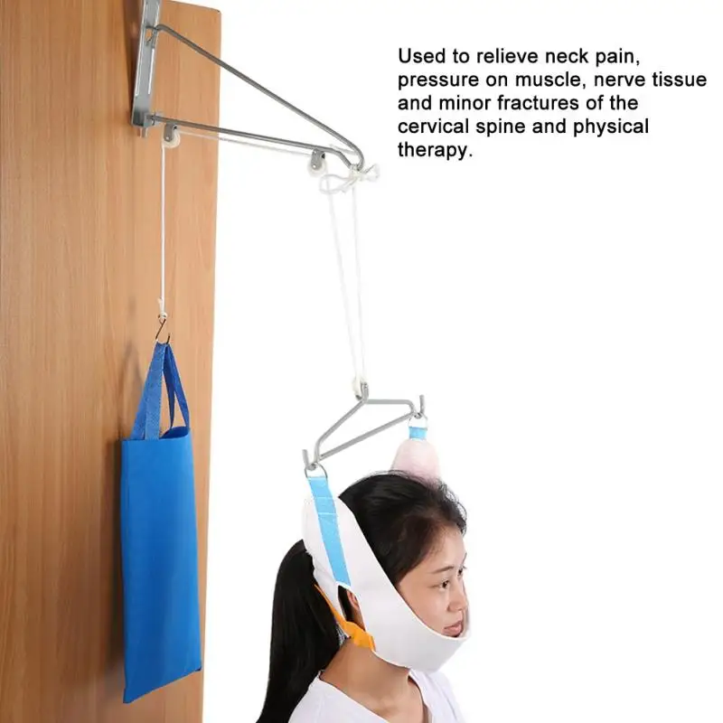 Over Door Cervical Traction Complete Kit Chiropractic Adjustment
