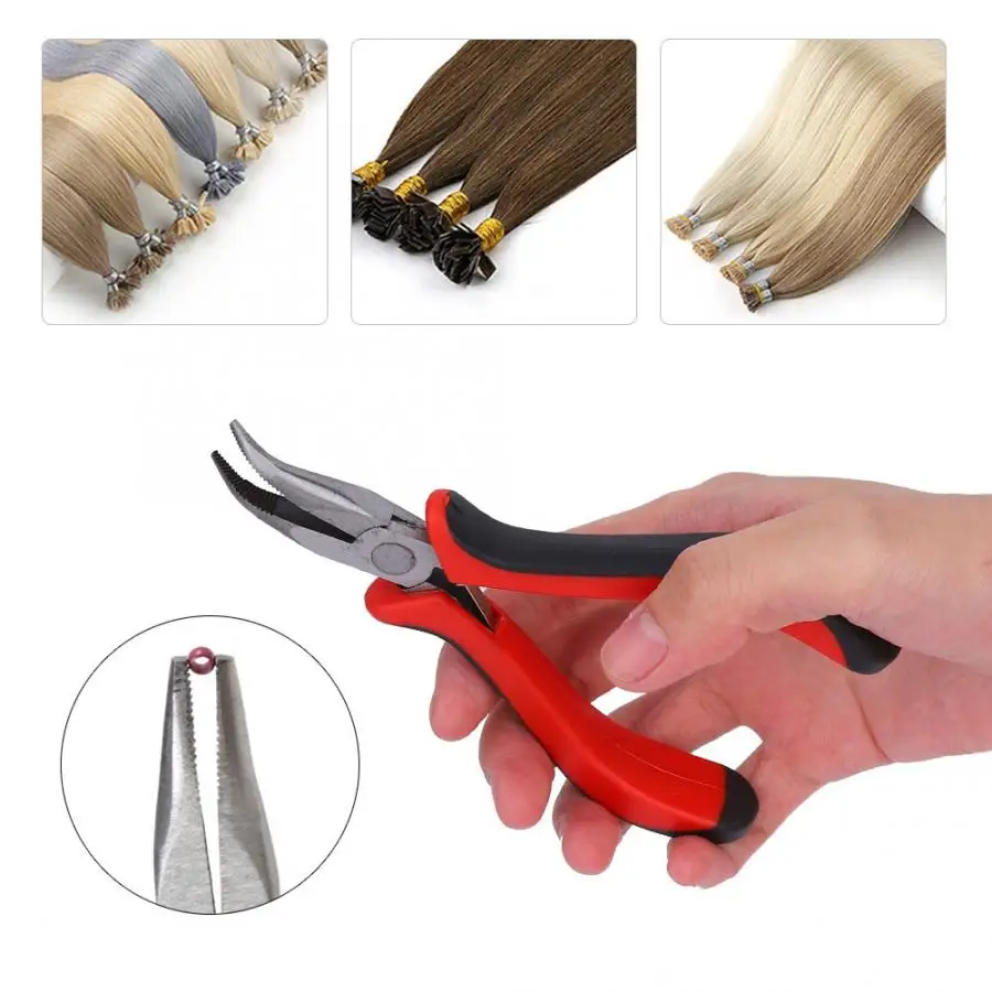 Professional Hair Extension Plier Micro Ring Plier Tool Salon Beauty Hair Styling Tool Hair Extension Plier Hair Styling Tool