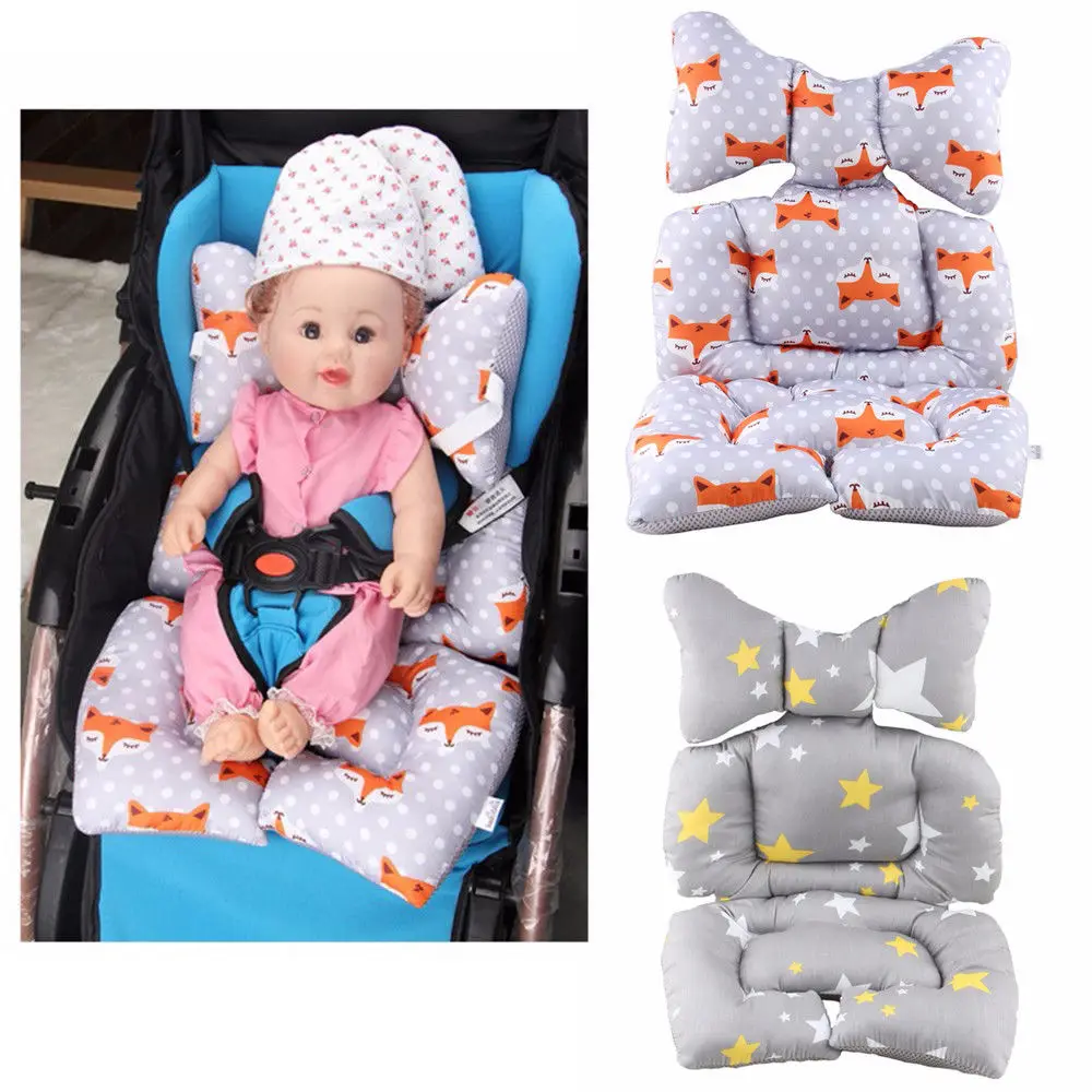 

Baby Stroller Pad Comfortable Infant Car Seat Insert Crawl Pushchair Car Seat Mat Cover Stroller Stoller Accessories