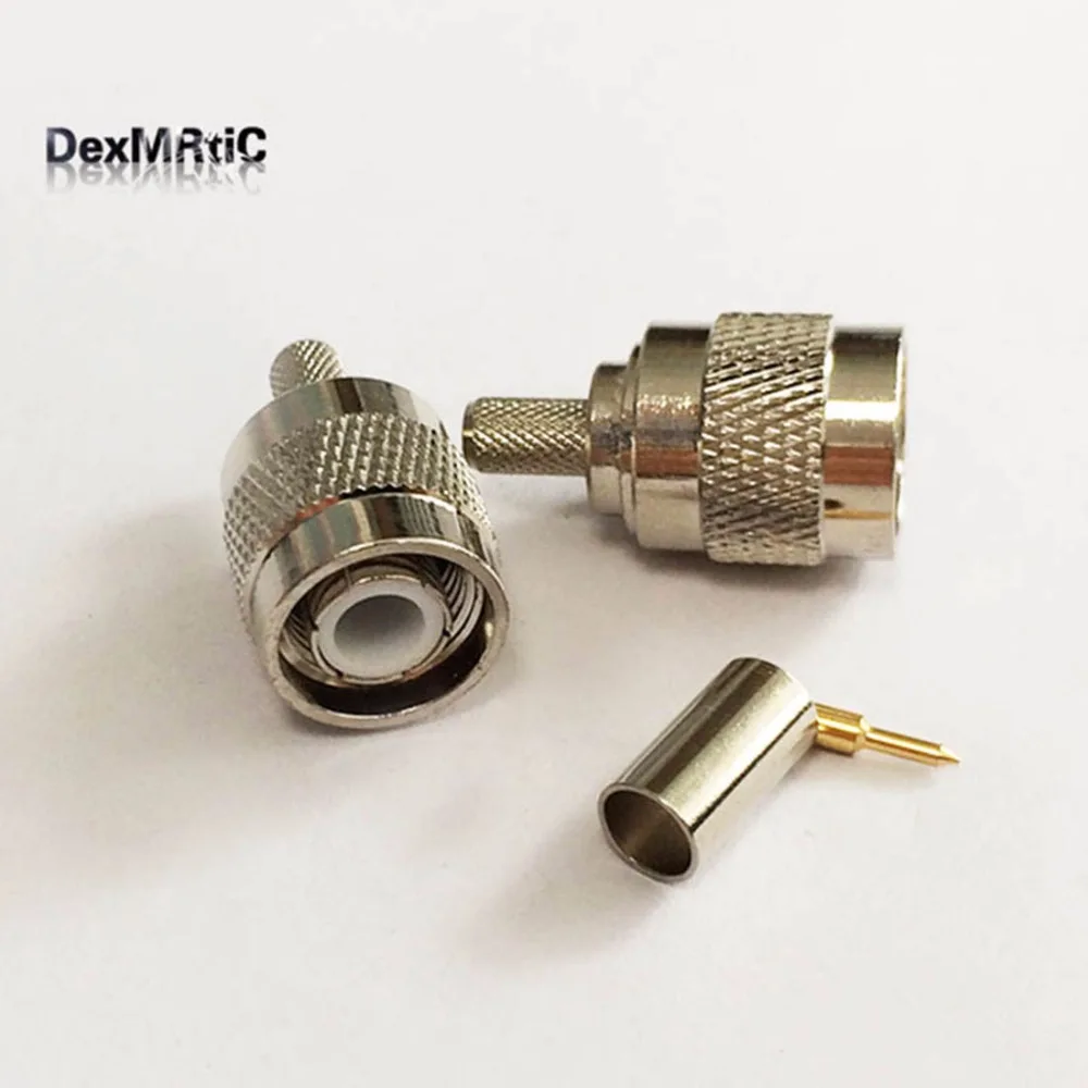 TNC male crimp for rg58