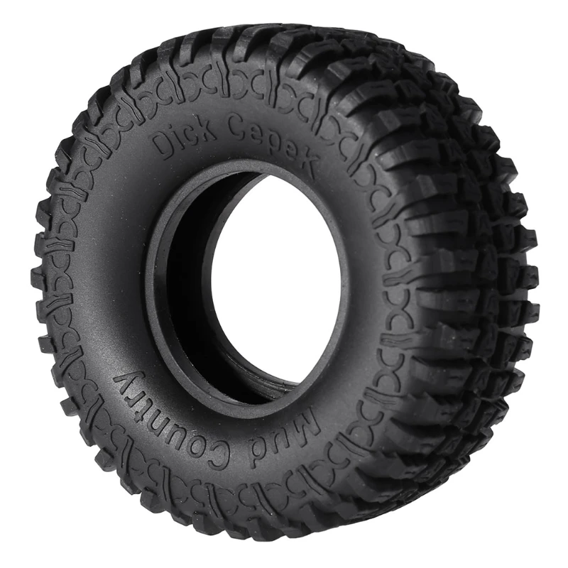 

4PCS 100MM 1.9" Rubber Tyre Wheel Tires for 1:10 RC Car Rock Crawler Axial SCX10