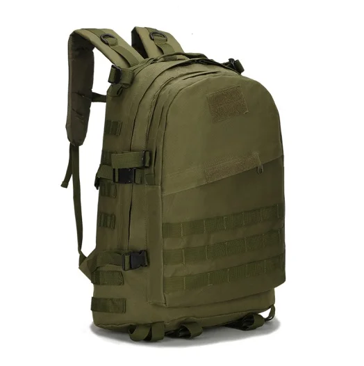 40L открытый охотничий Штурмовой Рюкзак страйкбол 3Day Molle Camel пакет ATACS FG охотничий камуфляж - Цвет: Army green