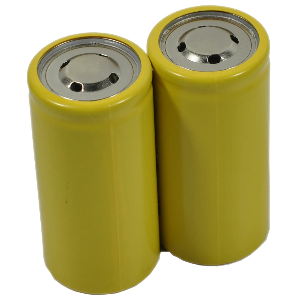 2x 32650 Battery for LED Torch FlashLight Flash Light HeadLamp Head Lamp Top Flat 3.6V Li-ion Rechargeable BTBAI New | Электроника