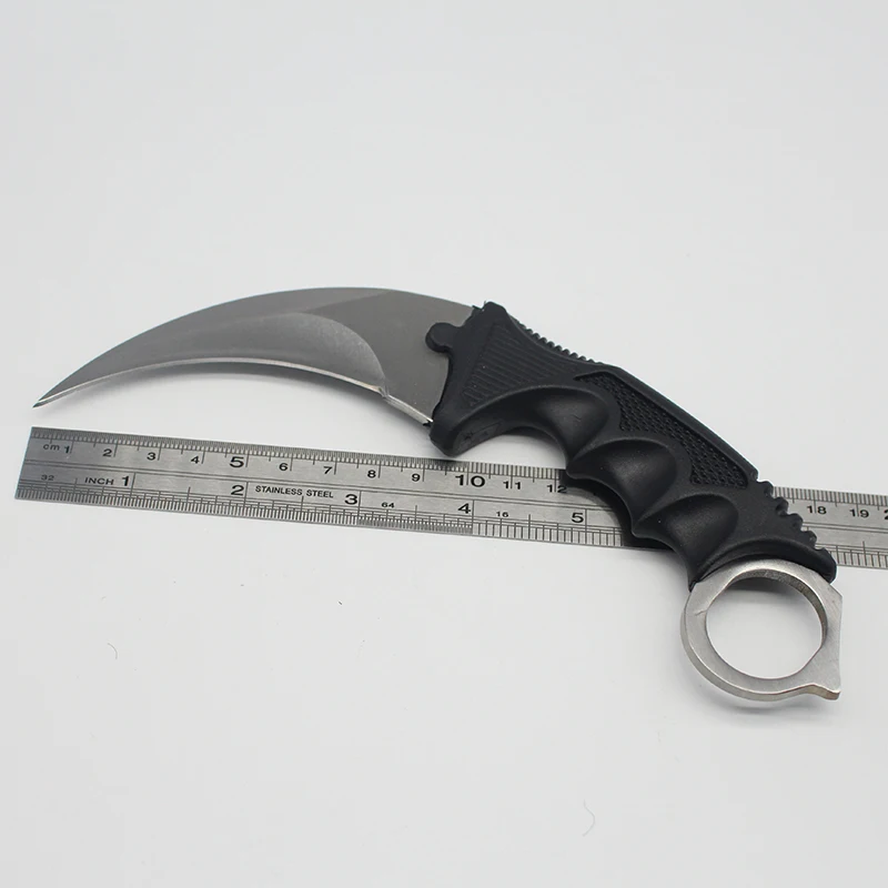 Karambit Couteau CS GO Counter Strike Couteaux de Chasse de Survie Couteau de Camping Outils Herramientas