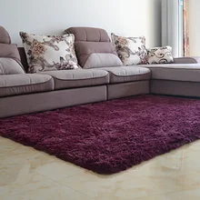 1 unids Antideslizante Alfombras De Seda Dormitorio Alfombra Suave Piel de Imitación Artificial Alfombras Alfombras Para la Sala de estar moderna Textil Hogar 140*200 cm