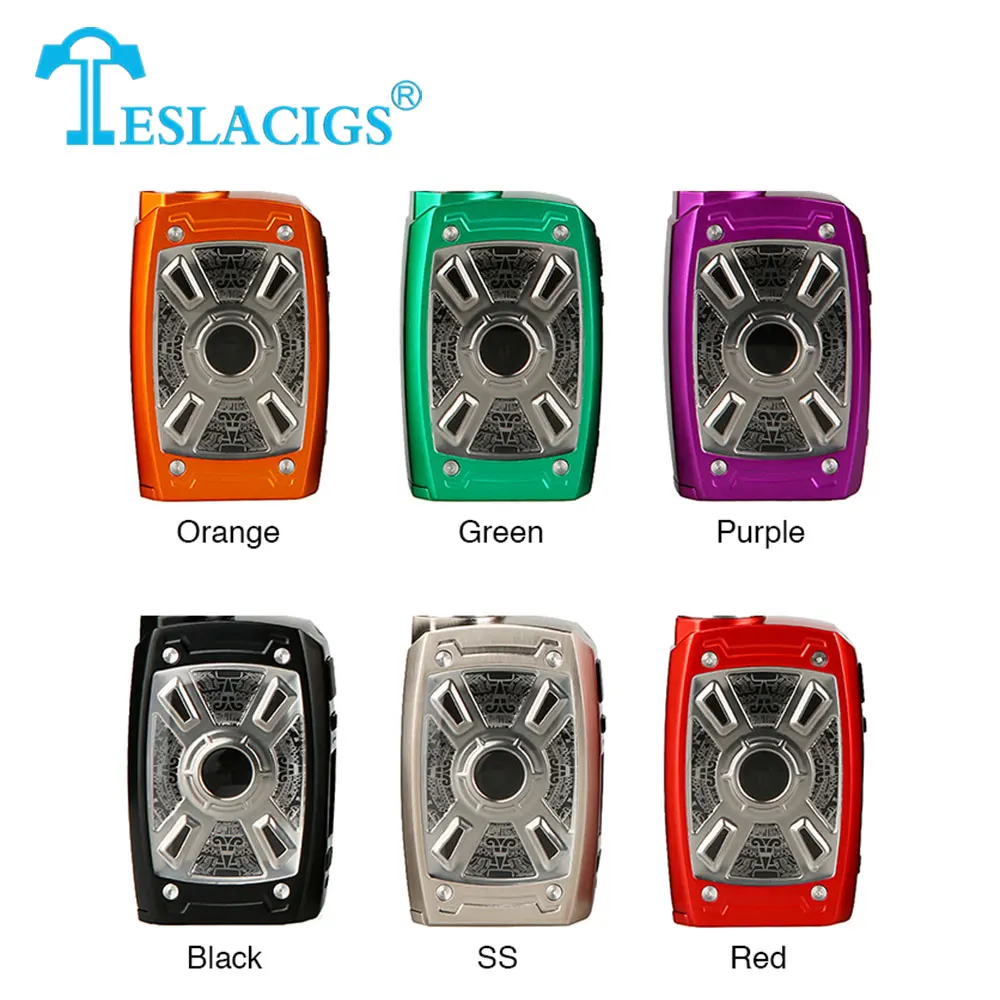 Original Tesla XT Mini 220W TC Box MOD with 220W Huge Max Output & with Exquisite Mayan Patterns Ecig Vape Mod VS Tesla Punk Mod Original Tesla XT Mini 220W TC Box MOD with 220W Huge Max Output & with Exquisite Mayan Patterns Ecig Vape Mod VS Tesla Punk Mod