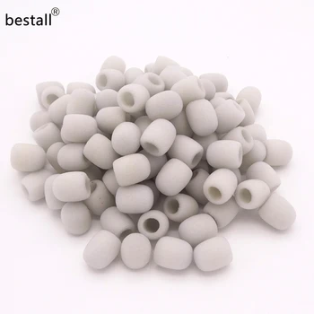

100pcs size/20*15*10 headset foam microphone cover telephone headset mic cover microphone windscreen windshied headset foam