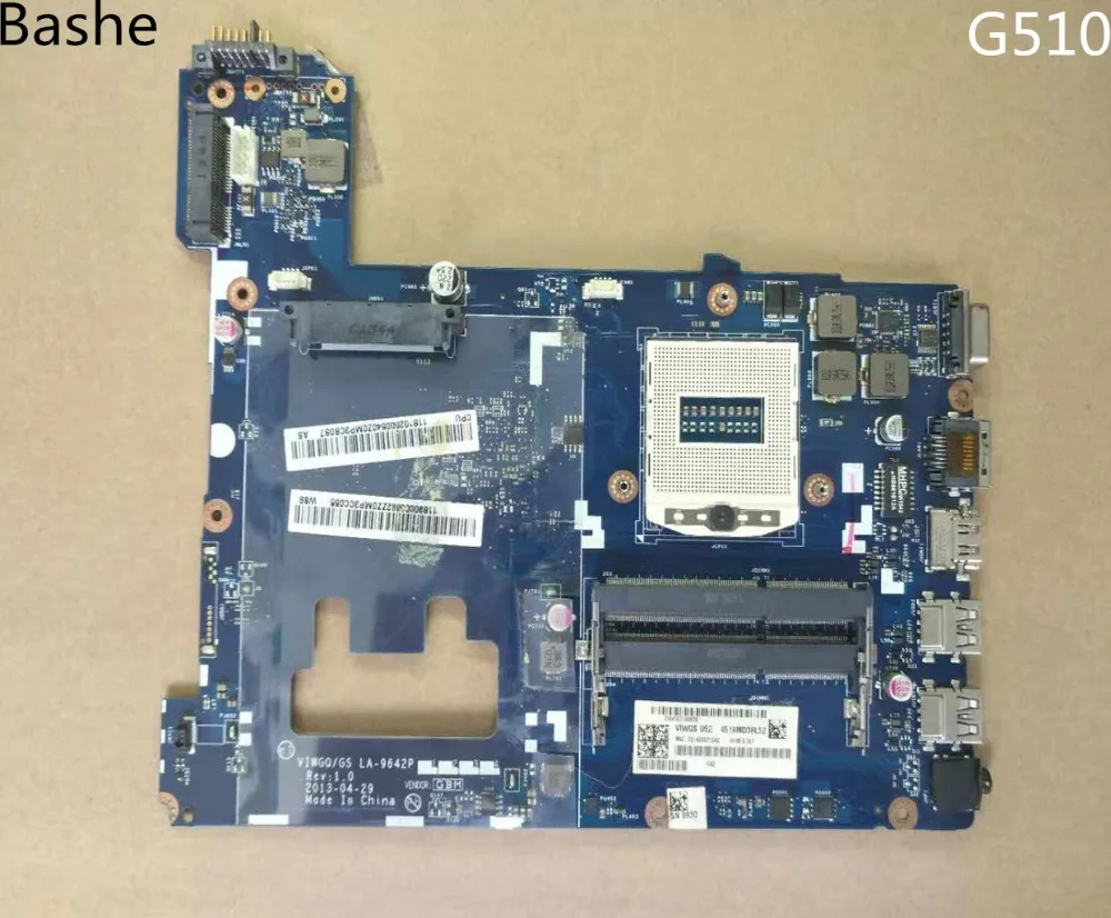 جديد G510 اللوحة VIWGQ/GS LA-9642P لينوفو G510 اللوحة المحمول (دعم إنتل I3 I5 I7 CPU) 100% اختبار العمل