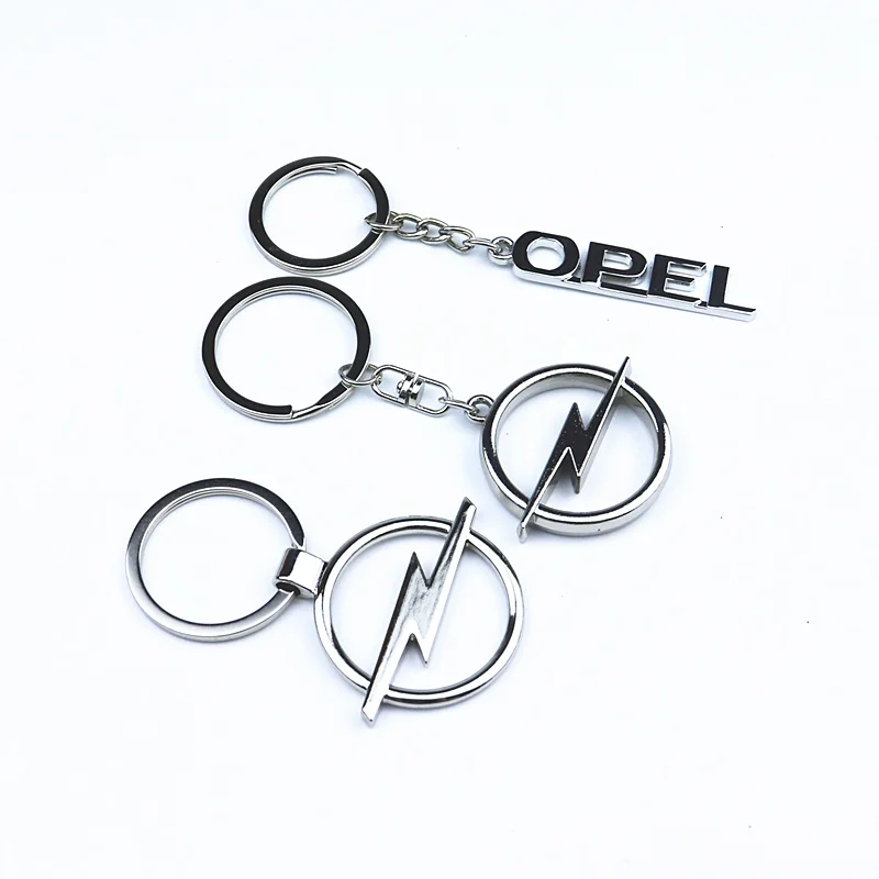 3D металлический автомобильный брелок для Opel, модный бренд, новинка, автомобильные принадлежности, эмблема Opel, брелок, автомобильные аксессуары цепочки для ключей