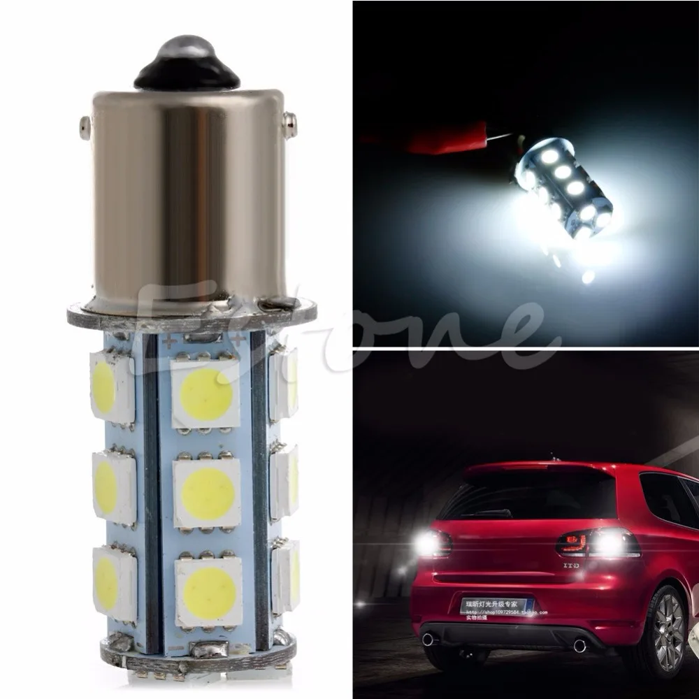 

1156 BA15S 382 P21W 18 SMD 5050 LED Car Tail Brake Signal Light Bulb White