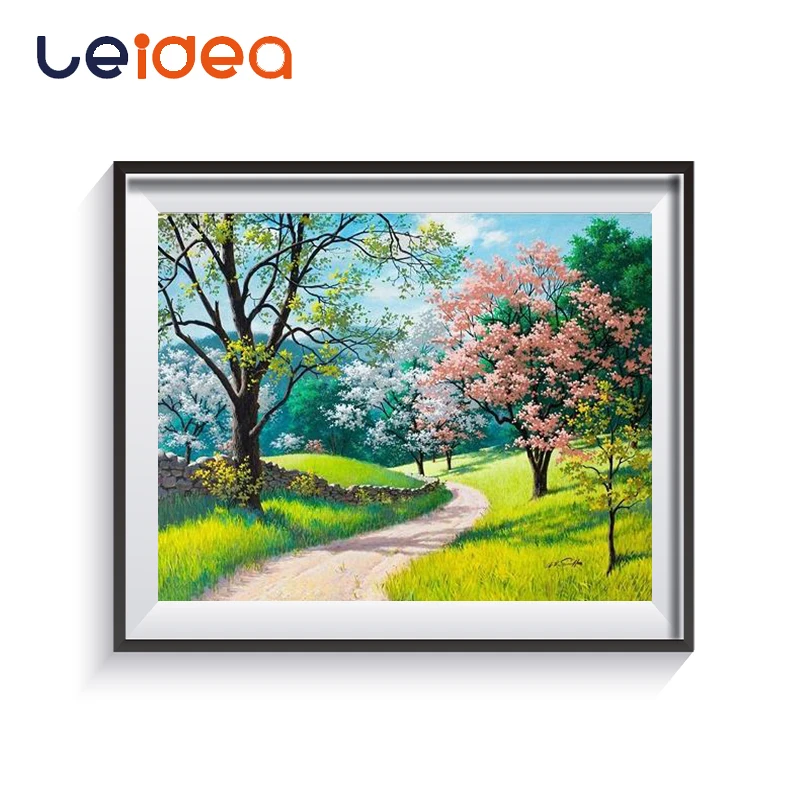 

Oil Painting Anime beautiful Scenery Paint On Canvas Wall Pictures For Living Room Wall Art Home Decor Scenery Wholesale