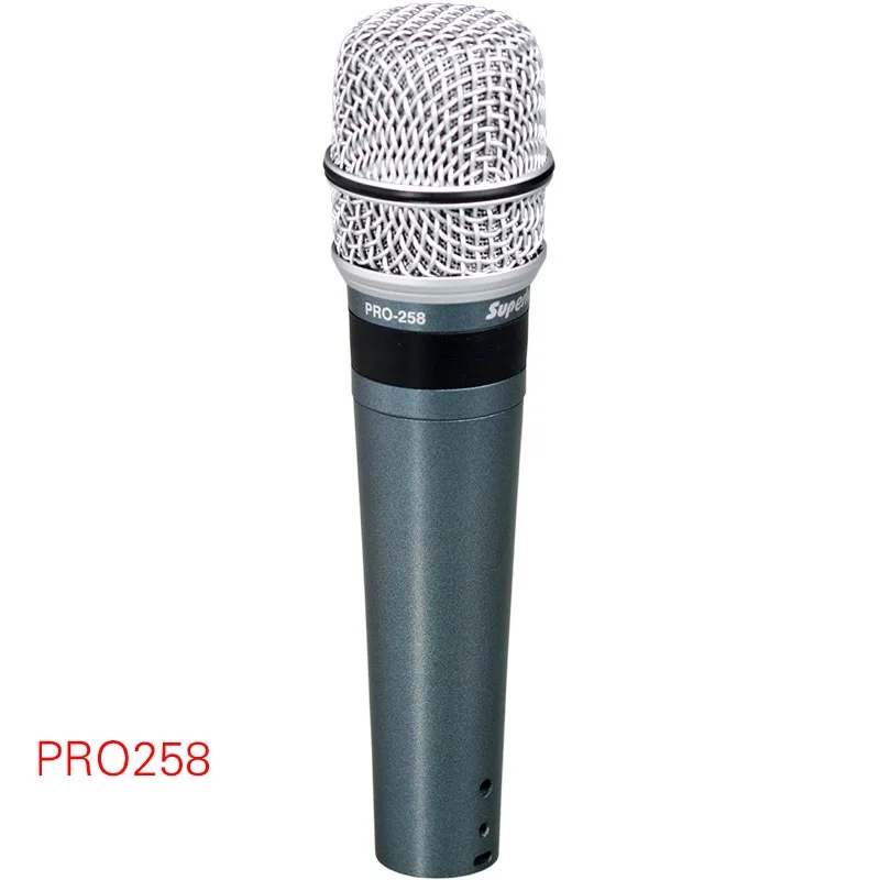 

Superlux PRO258 professional vocal microphone karaoke wired microphone for on stage performance and recording