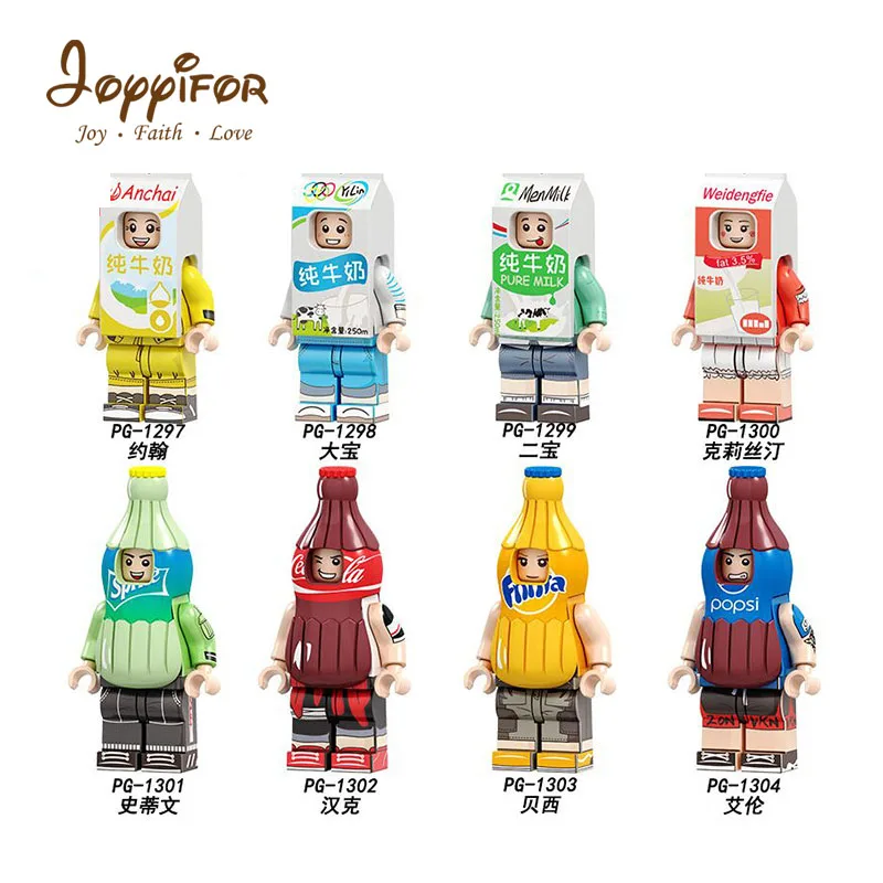 

Joyyifor Imperial Redcoat Army Soldier Building Blocks Compatible with Legoingly Original brand drink mike person group pg129