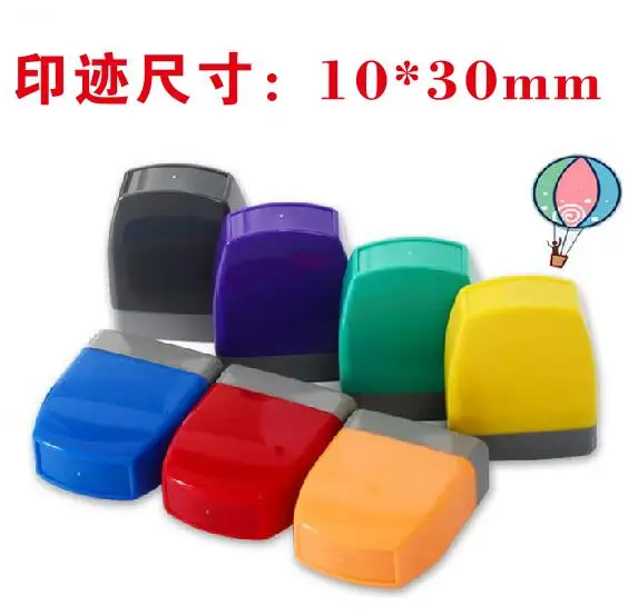

Custom DIY Stamper Self-Inking Stamp chapter Photosensitive seal Customized company name Logo Scrapbooking/Card/Wedding ink pad