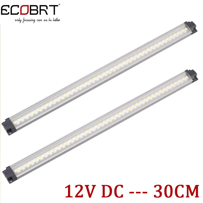 Kitchen Under Cabinet Lights 2pcs/lot 30cm long 12v aluminum led 3W Display lighting bar for furniture / showcase / wardrobe