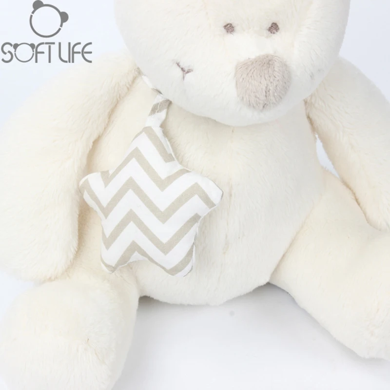 Baby Star Bear Plush Dolls Toy Stuffed Animals Soft Aristocrat Smooth Obedient juguetes Sleep Doll Teddy Bear Nappease Kids Toys (1)