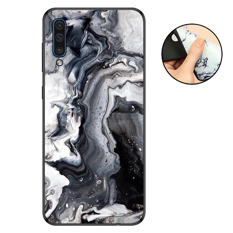CROWNPRO FOR Funda Samsung A50 Case Matte TPU sFOR Samsung A50 Cover Silicone FOR Coque Samsung Galaxy A50 SM-A505F Phone Case