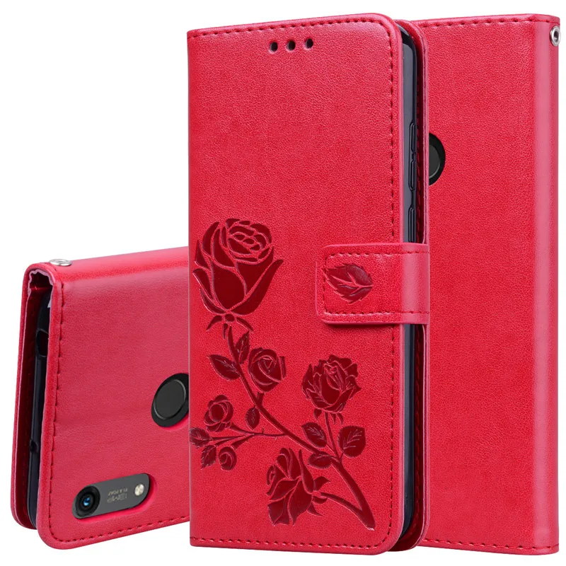 

Honor 8A Pro Case on for Huawei Honor 8A Case Flip Leather 3D Rose Flower Phone Case For Huawei Honor 8A 8 A Case Cover Coque