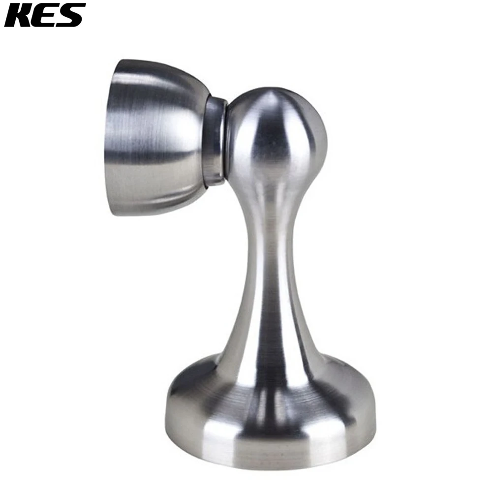 

KES HDS200/-2 Solid Steel Magnetic Doorstop/Door with Catch Conceal Screw Mount, Polished / Brushed Stainless Steel