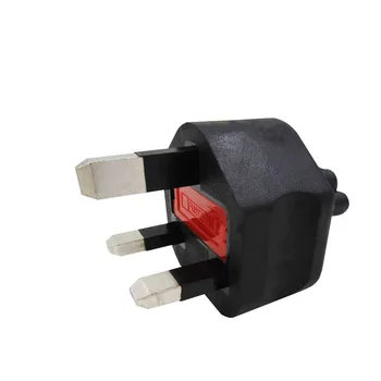 

2PCS 250V 10A UK Power Plug 3 Pin With Fuse Power Cable Connector Wire Converter For Computer Power Adapter
