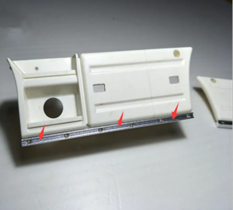 Новые светодиодные фонари tamiya scania для 1/14 весы rc r620 56323 тракторный прицеп