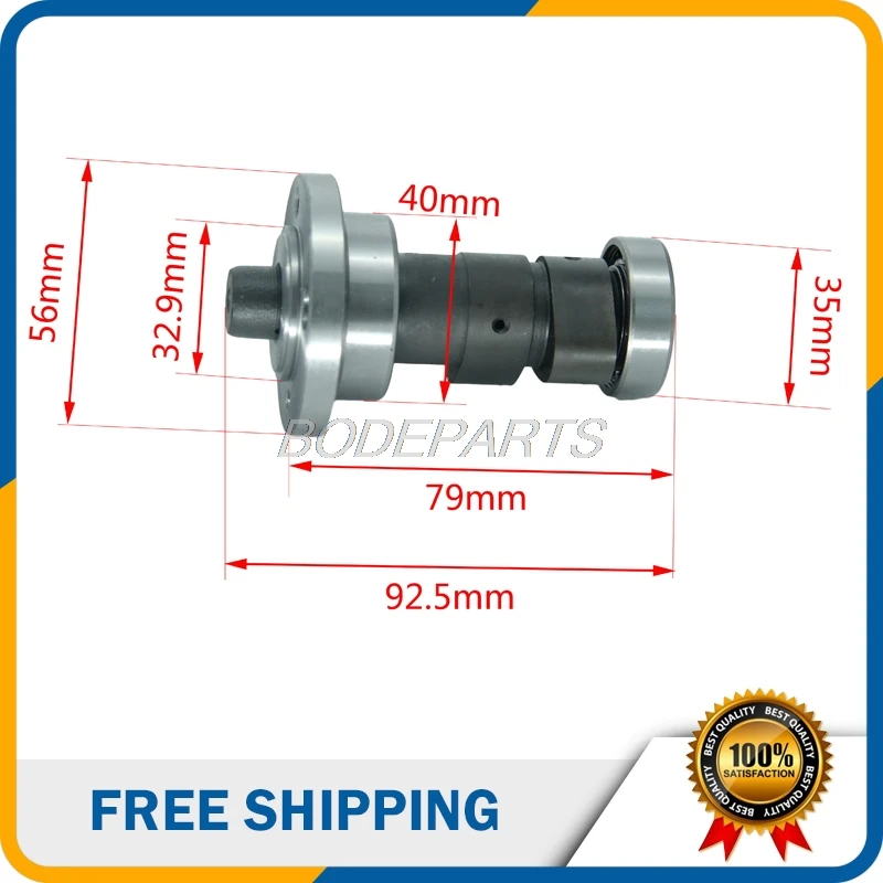 

GT-115 Motorcycle Parts Cylinder Head Camshafts, Lifter For Zongshen Loncin CB250CC Air-cooled Off-road Bike Reverse Gear Engine