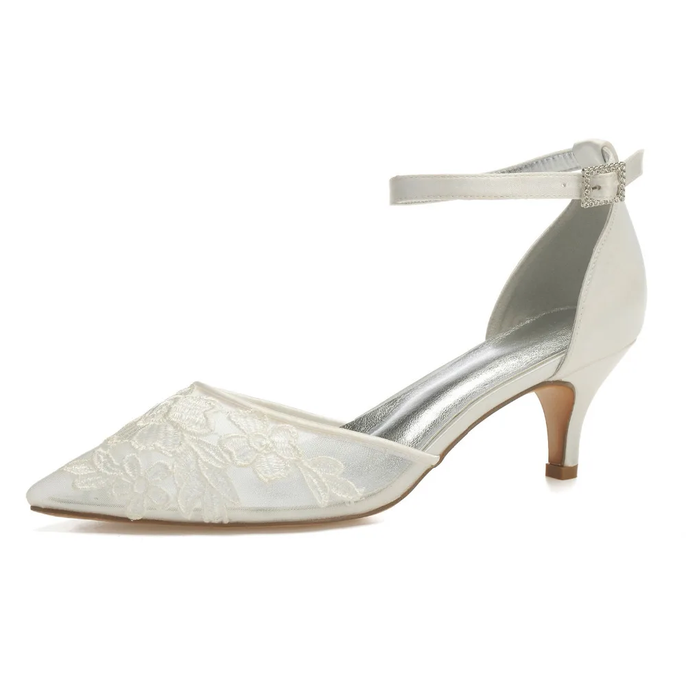 Ivory applique shoes