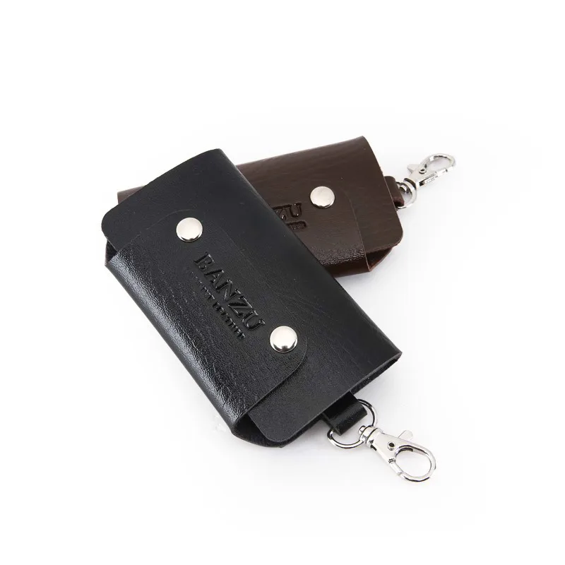 

Key Holder Leather Keychain Key Organizer Clerk Portable to Prevent Scratching the Phone