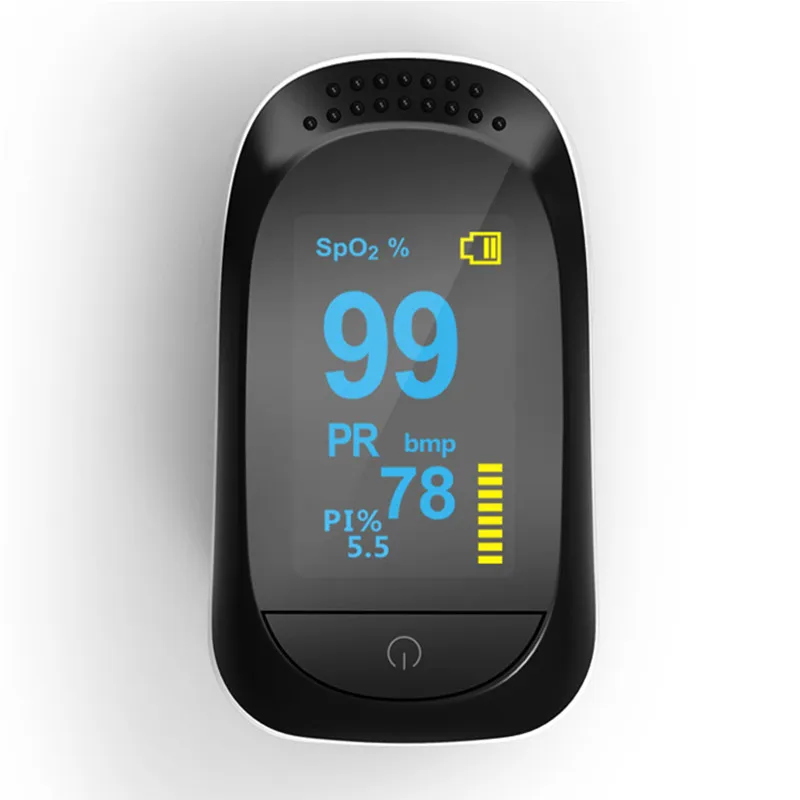

Finger Fingertip Pulse Oximeter Blood oxygen measurement Sleep monitor SPO2 PR PI Alarm OLED Health Care oximetro de dedo