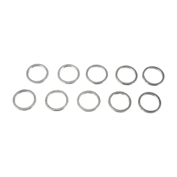 

NICECNC 10PCS Exhaust Pipe Gasket for Suzuki GS500F GS500 GS500E DR650SE 14181-01D00 38x46x5.0mm