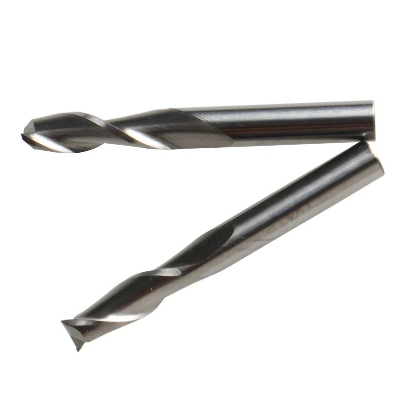 

2 шт. хвостовик 6 мм x 22 мм с двумя канавками фрезы для алюминиевого сплава режущие инструменты с завода