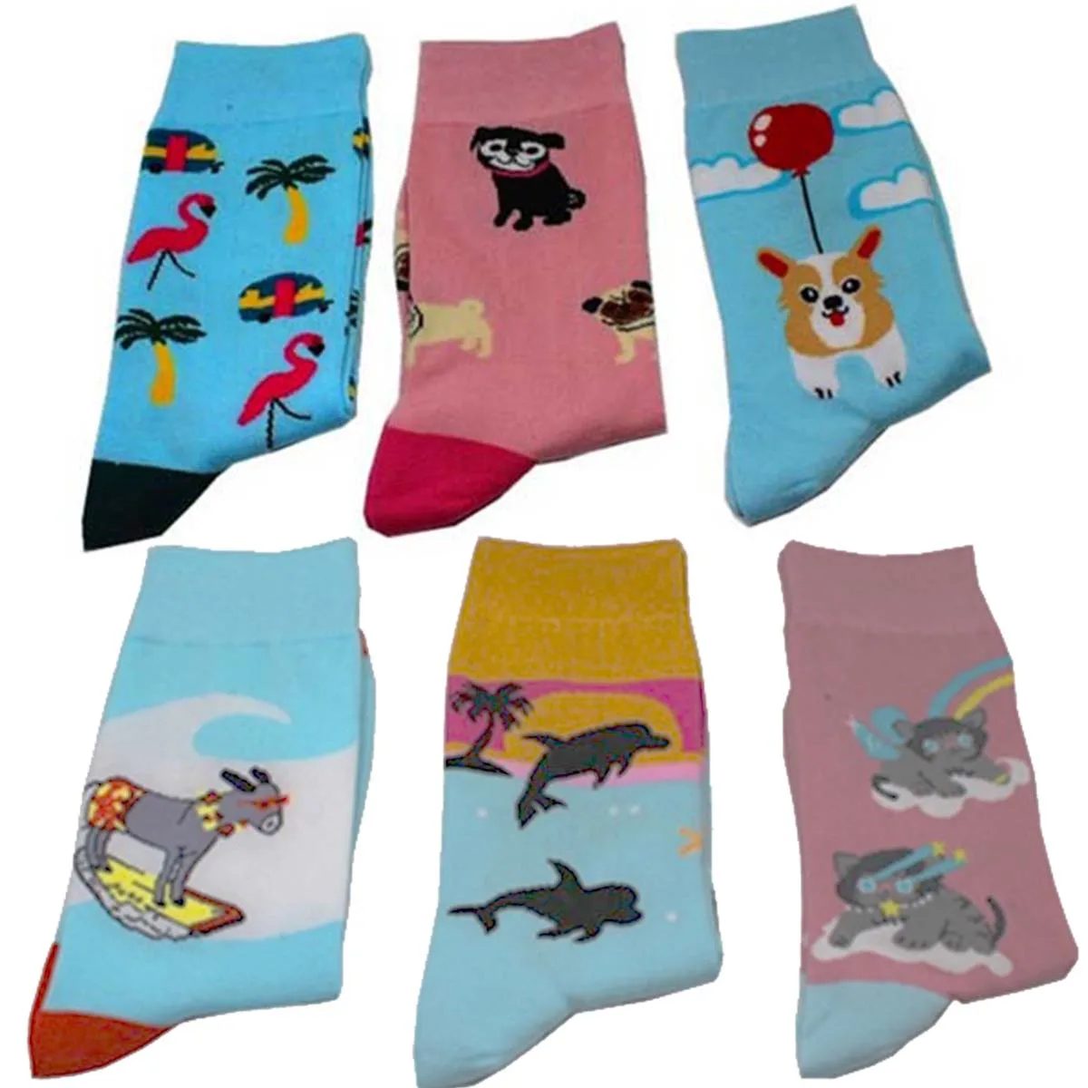 

Personalized anime print socks fashion funny novelty cartoon women men sock comfort happy colorful stitching cotton crew socks