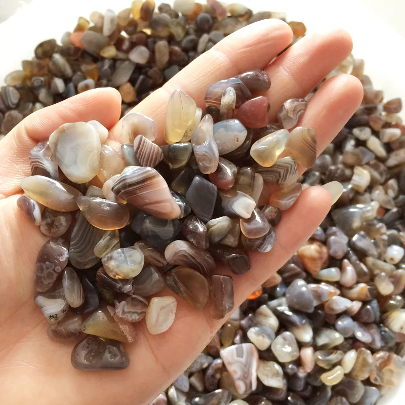 50 г натуральный кристалл Sardonyx серые кружевные Агаты гравий камень сырой