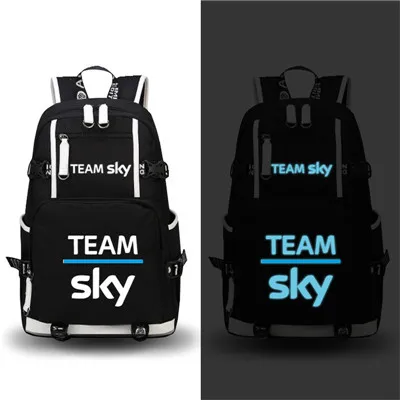 Высокое качество Team Sky Pro Cycle Светящийся рюкзак с принтом военный рюкзак большой емкости дорожные сумки холщовые школьные сумки - Цвет: 1