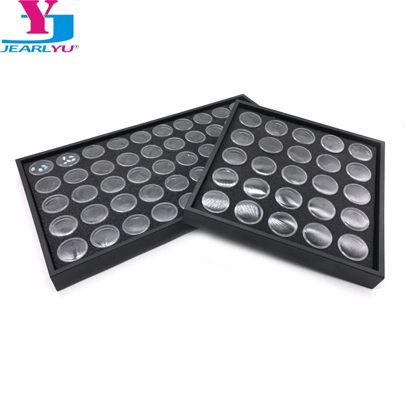 

25/50 Bottle Empty Box Plastic Organizer Storage Case Manta De Strass Jewelry Piedras Para Unhas Nails Art Boxes Accessorios Set