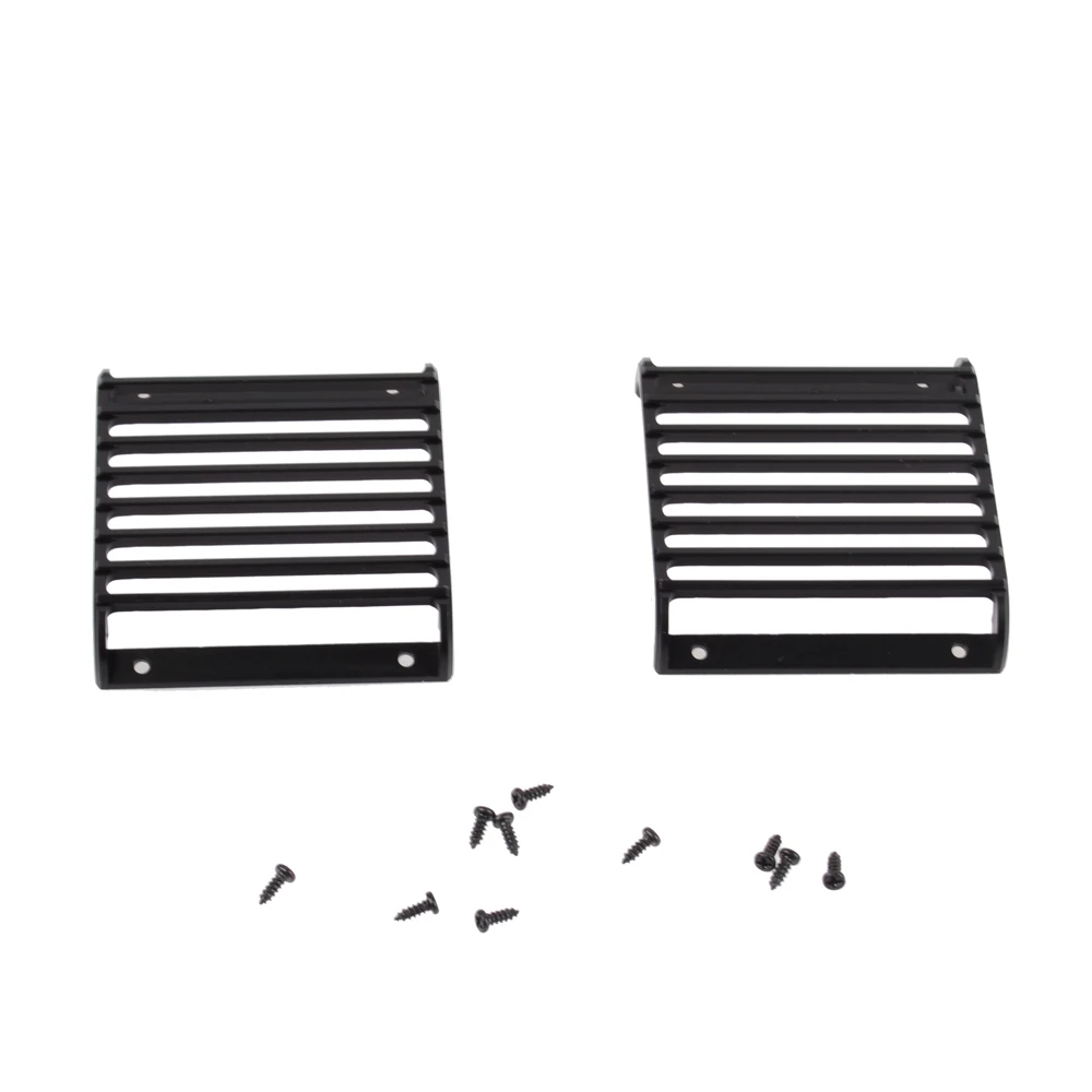 

RC 1/10 Metal Front Lamp Guards Headlight Cover Guard Grille for 1/10 RC Crawler Traxxas Trx4 TRX-4 Upgrade Part Lamp Protection