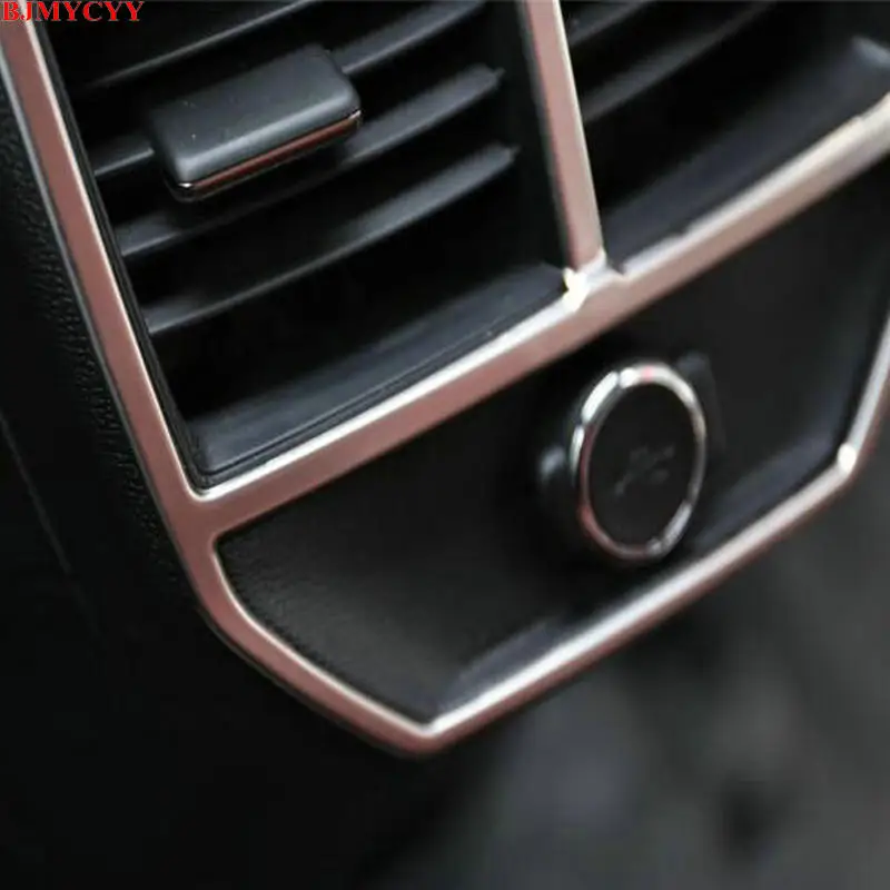 BJMYCYY автомобильный Стайлинг подходит для peugeot 5008 3008 GT аксессуары для автомобиля задний кондиционер на выходе декоративная крышка