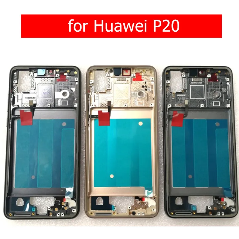 

for Huawei P20 Middle Frame LCD Supporting Frame Plate Housing Bezel Faceplate Bezel on Battery Cover Repair Parts
