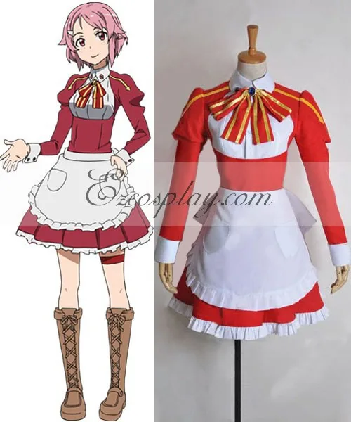 

Sword Art Online Lisbeth (Rika Shinozak) Cosplay Costume E001