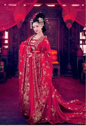 Китай любовника, пары Hanfu Love Story пустыни муж и жена костюм красивые Hanfu актер и актриса - Цвет: Woman