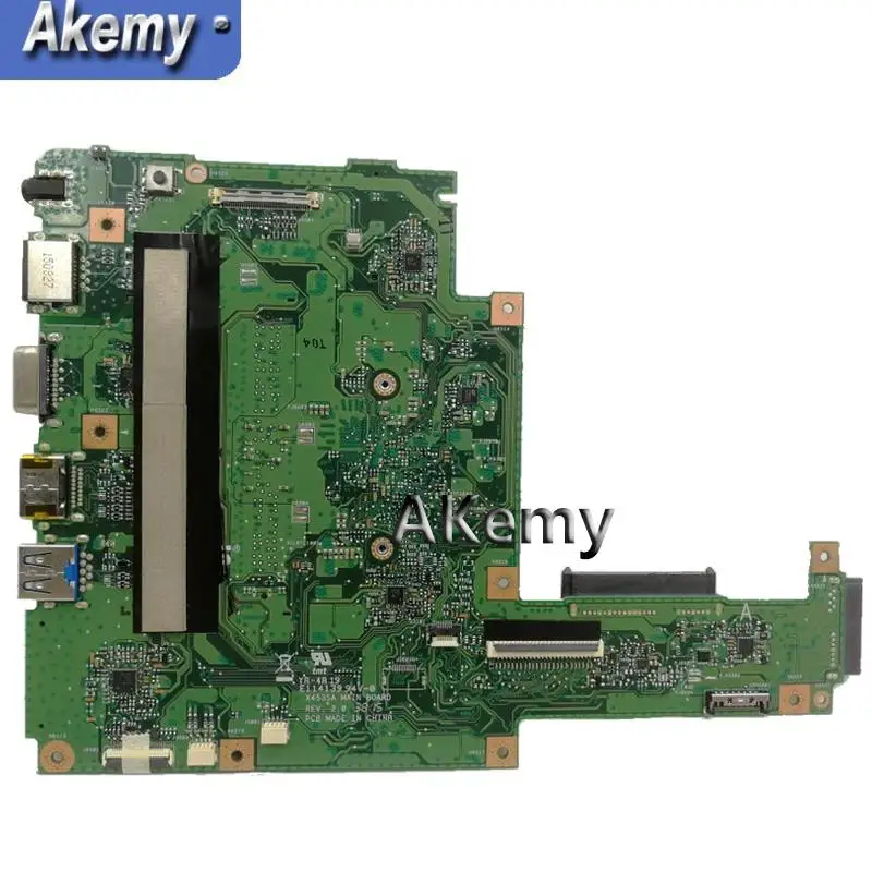 Материнская плата для ноутбука Amazoon X453SA For Asus X453S X453 F453S тест на материнскую плату