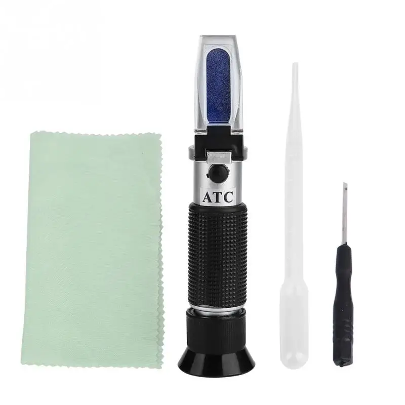 Professional 032 Accurate Brix Refractometer Optical Sugar Food BeveragesContent RZ113 Meter