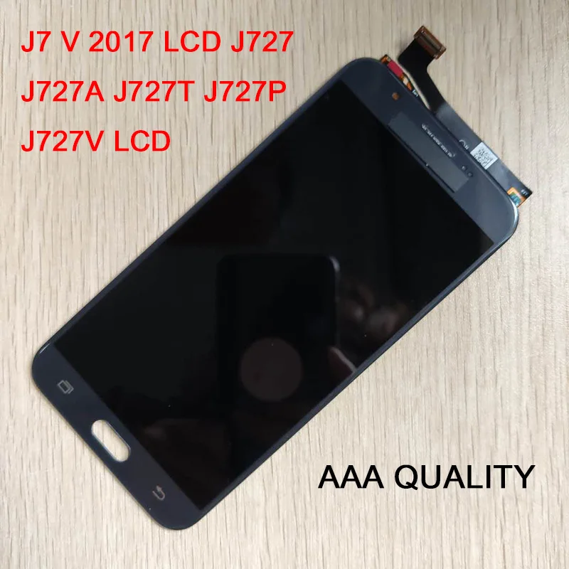For Samsung Galaxy J7 V 2017 LCD J727 J727A J727T J727P J727V Display with Touch Screen high quality | Мобильные телефоны и