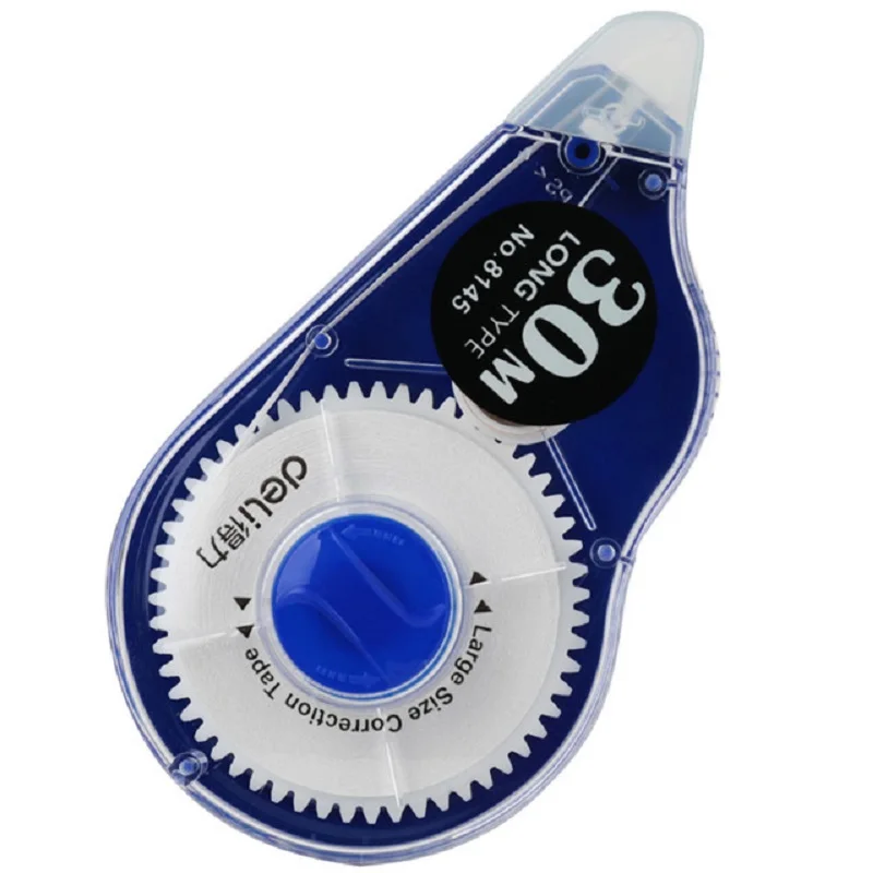 Practical Correction Tape Roll 30m Long White Sticker Study Office Stationery Tool 8869b | Канцтовары для офиса и дома