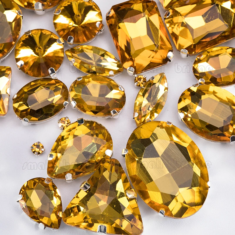 Mixed Size Sew On Rhinestone (4)