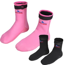 Для женщин спортивная обувь унисекс 3 мм неопрена дайвинг подводное мужчин сёрфинг носки для купания водные виды спорта Подводные ботинки